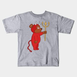 Devil Bear Kids T-Shirt